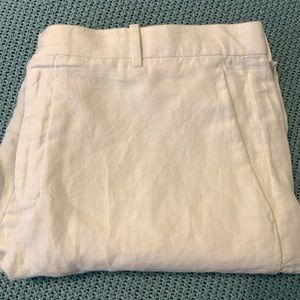 Perry Ellis Linen Dress Pants Size 34x32 In White